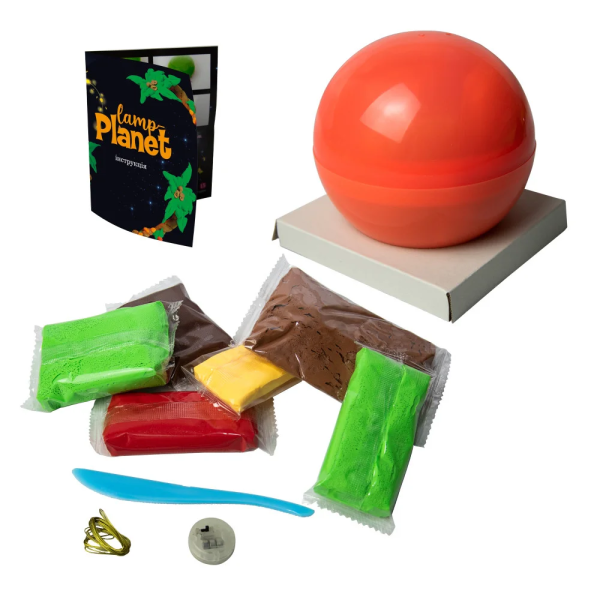Набор для творчества Strateg Lamp-planet ночник на украинском языке (30222)