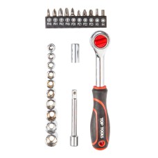 Набор ключей торцевих 1/4” 23 шт. TOP TOOLS