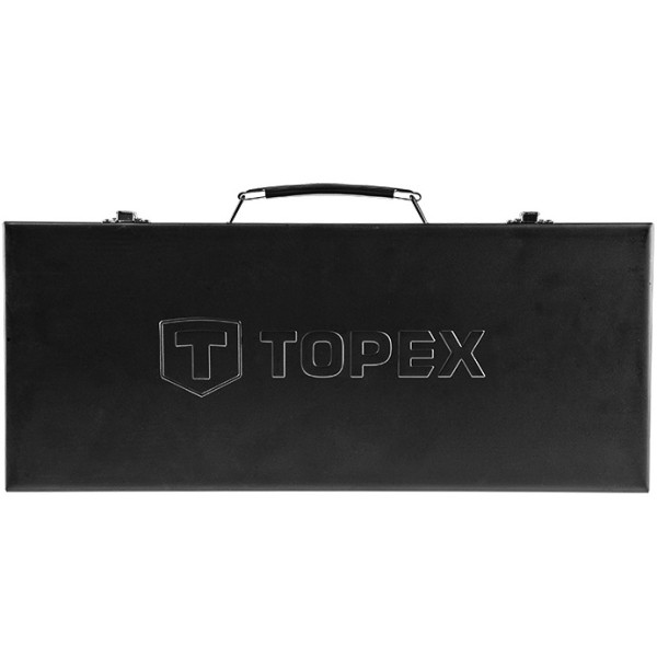 Торцеві ключі 25 штук, 1/2 , металевий кейс TOPEX