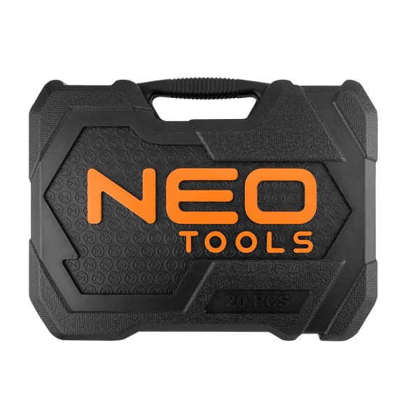 Набір змінних головок 1/2, 20 шт. CrV NEO TOOLS