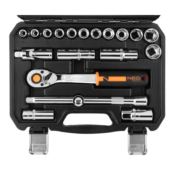 Набір змінних головок 1/2, 20 шт. CrV NEO TOOLS