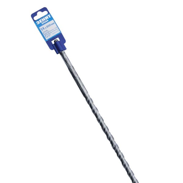 Бур SDS-Plus 14x800 мм, спіраль 4S Зенит Профи