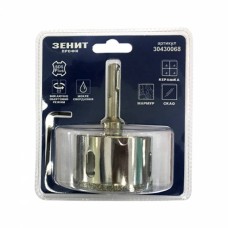 Коронка алмазна 68 мм + адаптер SDS-Plus (1/2") + центральне свердло (7x57мм)