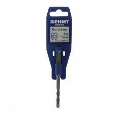 Бур SDS-Plus 6х110мм с 4-мя режущими кромками