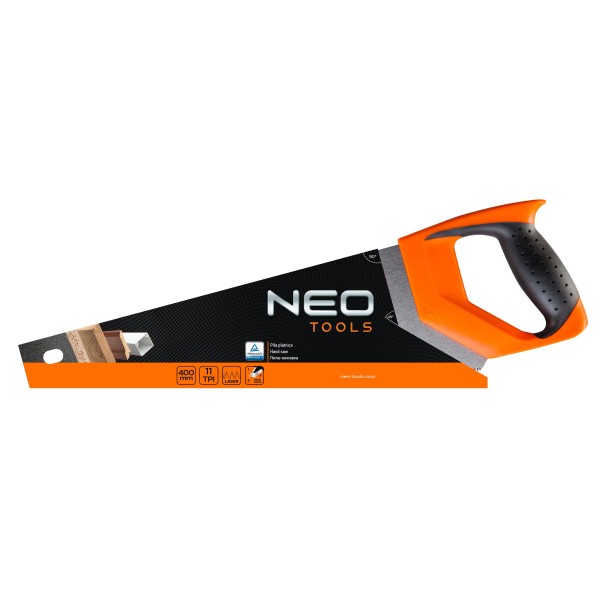 Пилка по дереву, 400 мм, 11TPI NEO TOOLS