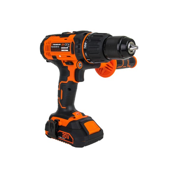 Шуруповерт акумуляторний Tekhmann TCD-60/i20 kit