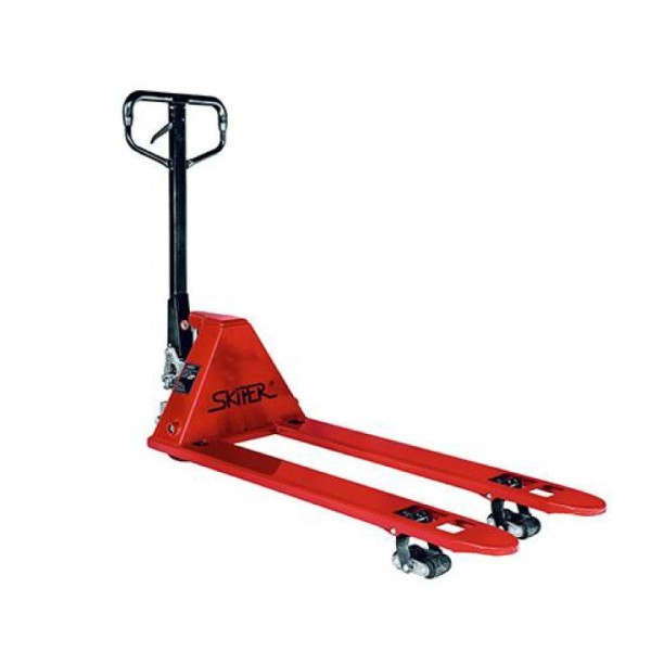 Тележка ручная гидравлическая низкопрофильная Skiper SKL15 1150PP Profi
