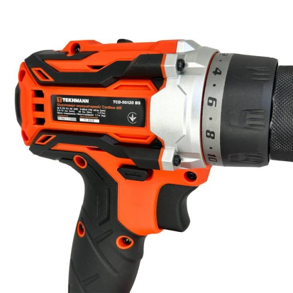 Шуруповерт аккумуляторный Tekhmann TCD-50/i20 BS