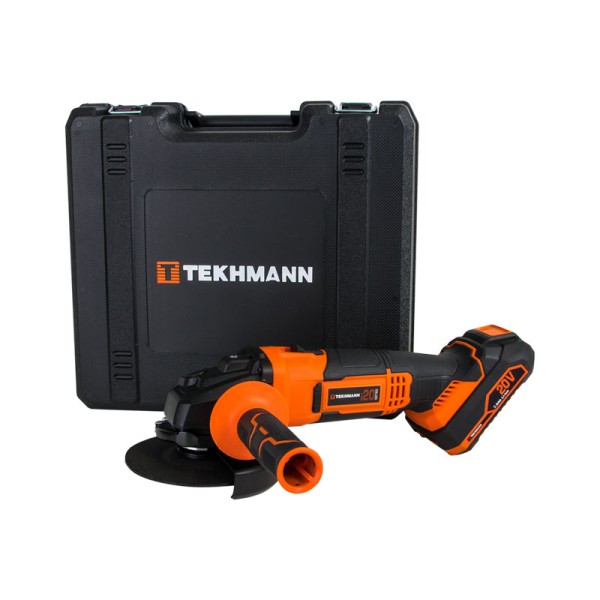 Шлифмашина угловая аккумуляторная Tekhmann TAG-125/i20 kit