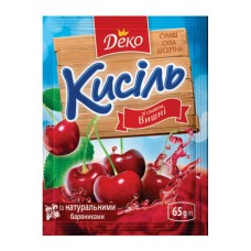 Кисель со вкусом вишни Деко 65 г