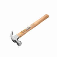 Молоток-гвоздодер 560 г (20 oz) деревянная ручка Толсен