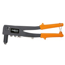 Заклепочник для заклепок сталевих і алюмінієвих 2.4, 3.2, 4.0, 4.8 мм NEO TOOLS