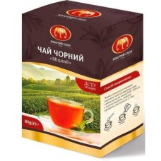 Чай чорний дрібнолистовий Золотий Слон Міцний 80 г