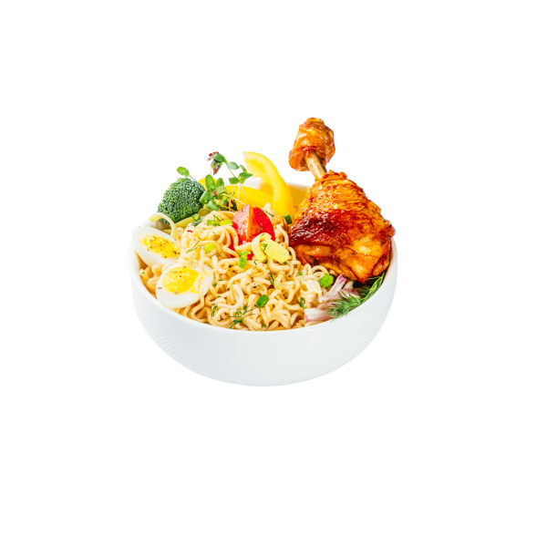 Вермішель швидкого приготування зі смаком курки ChiBi негостра 60 г