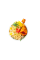 Вермішель швидкого приготування зі смаком курки ChiBi негостра 60 г