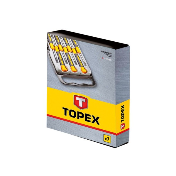 Отвертки прецизионные, набор 7 шт. TOPEX