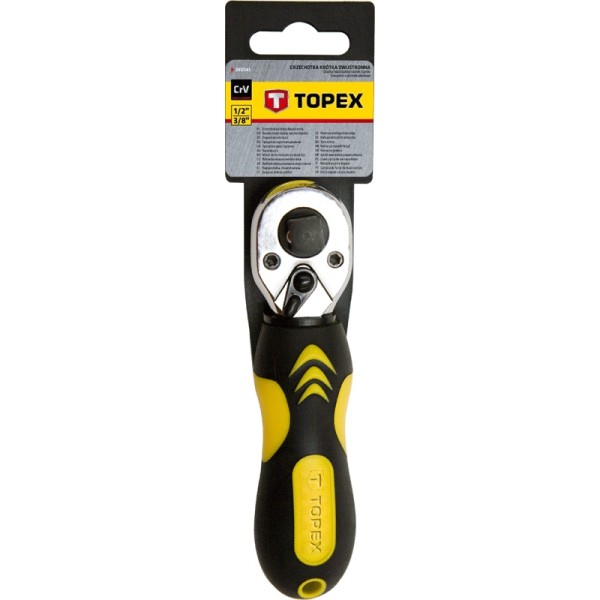 Ключ-тріскачка 1/2 x 3/8, 175 мм TOPEX