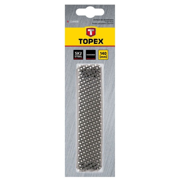 Ніж для рубанка 11A406, 140 мм TOPEX