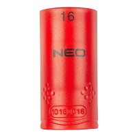 Головка сменная 6-гранная 1/2, 16 мм 1000V NEO TOOLS