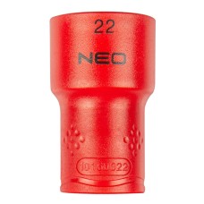 Головка сменная 6-гранная 1/2, 22 мм 1000V NEO TOOLS
