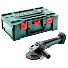 Аккумуляторная болгарка Metabo W 18 LT BL 11-125 в MetaBOX 165 L без акб и з/у