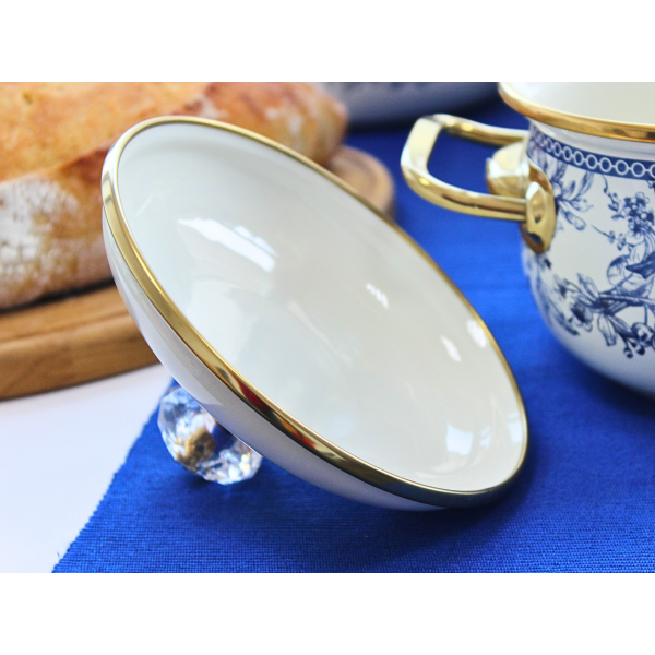 Каструля емальована "BUTTERFLY" Elmani з кришкою, 2,1 л, 16 см