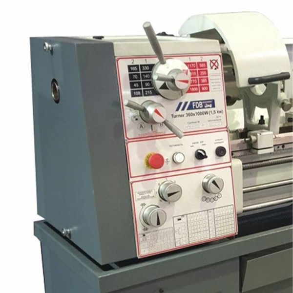 Токарный станок по металлу FDB Maschinen Turner 360x1000W (1,5 kW)