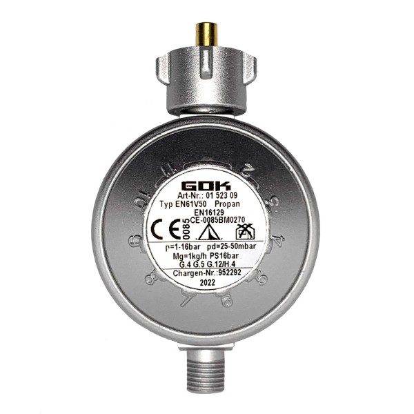 Регулятор давления газа GOK 1кг/ч 25-50мбар Komb.AxG1/4LH-KN 11
