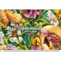 Альбом для рисования PB-SC-030-460-1 спираль 30 листов