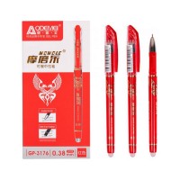 Ручка "пише-прає" червона COLOR-IT 3176(Red) упаковка 12 шт
