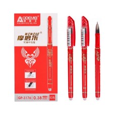 Ручка "пише-прає" червона COLOR-IT 3176(Red) упаковка 12 шт
