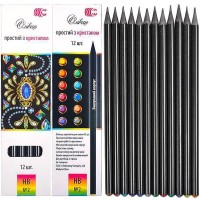 Набор простых карандашей "Brilliant" CR-155-12 (84255) в упаковке 12 штук