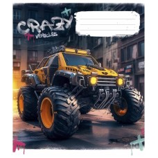 Тетрадь общая "Crazy" 048-3283K-3 в клетку, 48 листов