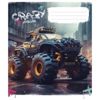 Тетрадь общая "Crazy" 048-3283K-5 в клетку, 48 листов