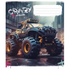 Тетрадь общая "Crazy" 048-3283K-5 в клетку, 48 листов