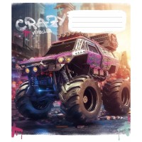 Тетрадь общая "Crazy" 048-3283K-2 в клетку, 48 листов