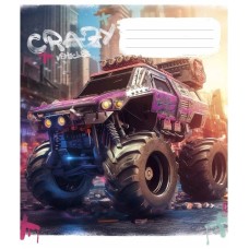 Тетрадь общая "Crazy" 048-3283K-2 в клетку, 48 листов