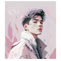 Тетрадь общая "It must be love" 036-3290K-1 в клетку, 36 листов