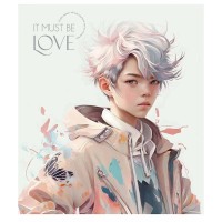 Зошит загальний "It must be love" 036-3290K-5 в клітинку, 36 аркушів