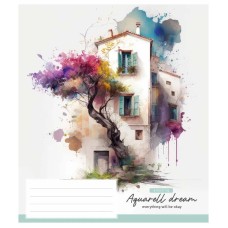 Зошит загальний «Aquarell dream» 036-3289L-1 у лінію, 36 аркушів