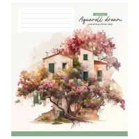 Зошит загальний «Aquarell dream» 036-3289L-3 у лінію, 36 аркушів