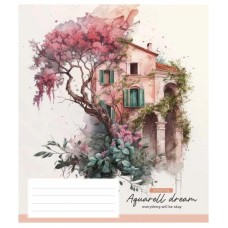 Зошит загальний «Aquarell dream» 036-3289L-5 у лінію, 36 аркушів