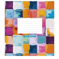 Зошит учнівський "Color notes" 012-3368K-4 в клітку, 12 аркушів