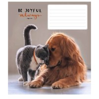 Зошит учнівський "Be joyful always" 012-3263L-5 у лінію, 12 аркушів