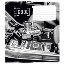 Тетрадь ученическая "Just be cool" 024-3383K-4 в клетку, 24 листов