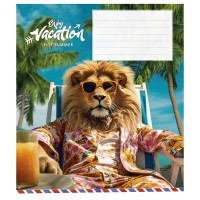 Зошит учнівський "Cool vacation" 018-3318K-5 в клітку, 18 аркушів