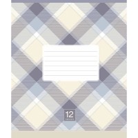 Тетрадь ученическая "Plaid pattern" 024-3345L-1 в линию, 24 листов