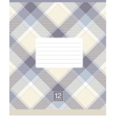 Тетрадь ученическая "Plaid pattern" 024-3345L-1 в линию, 24 листов