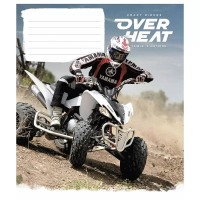 Зошит учнівський "Over heat" 018-3218L-5 в лінію на 18 аркушів