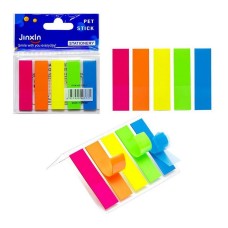 Закладка неоновая "Stick Notes" COLOR-IT Р01-1, 5 цветов